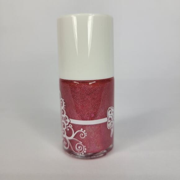 Glitter Daze "Red Hot Rays" NEW Pink Glitter Shimmer Holo Metallic Lacquer - Picture 4 of 7